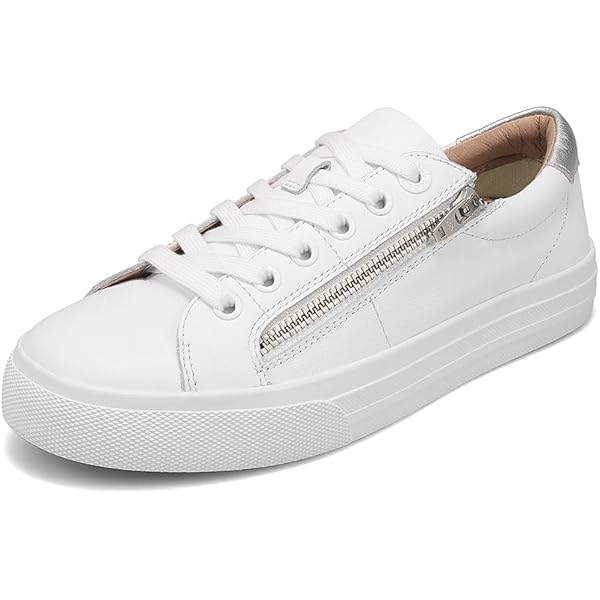たかピ! Amazon.com | Taos Women's, Zipster Sneaker White | Fashion